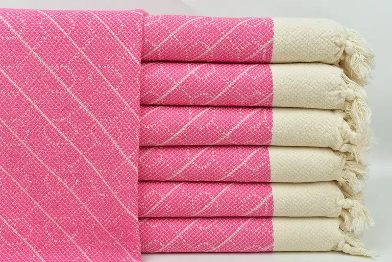 Monogram Hand Towel, Personalized Kitchen Towel, 36x18 Cotton Geometric Towel, Small Bath Towels, Custom Turkish Towel, Mother Of The Groom Gift - 1