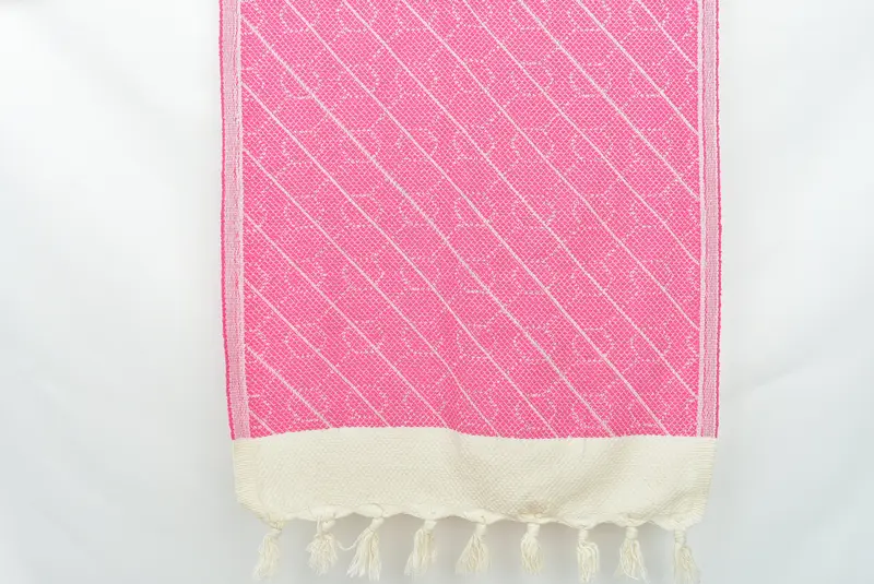 Monogram Hand Towel, Personalized Kitchen Towel, 36x18 Cotton Geometric Towel, Small Bath Towels, Custom Turkish Towel, Mother Of The Groom Gift - 8