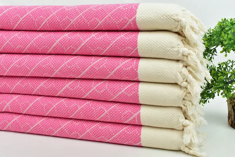 Monogram Hand Towel, Personalized Kitchen Towel, 36x18 Cotton Geometric Towel, Small Bath Towels, Custom Turkish Towel, Mother Of The Groom Gift - 3