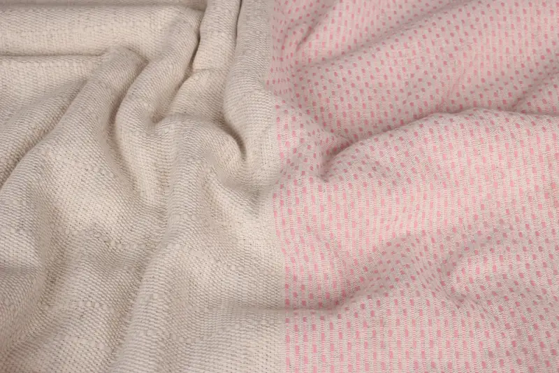 Bedspread, 96x96 Cotton Polka Dot Towel, Wedding Hand Made Gift, Welcome Wedding Gift, Organic Beach Blanket, Custom Wedding Gifts, Custom Blanket - 7