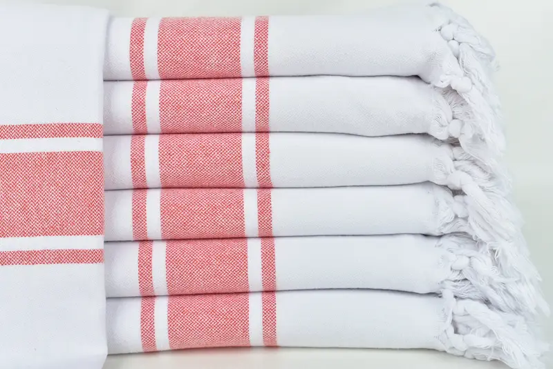 Beach Towel Bulk, Custom Wedding Gift, 70x40 Cotton Striped Towel, Bachelor Bachelorette Party Favors, Handmade Gift, Travel Towel, Bulk Order Towel - 1