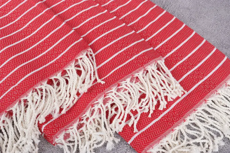Friends Beach Towel, Wedding Gift, Custom Turkish Towel, Bridal Shower Gifts, Home Decor Gifts, 70x40 Cotton Striped Towel, Turkish bath towel - 5