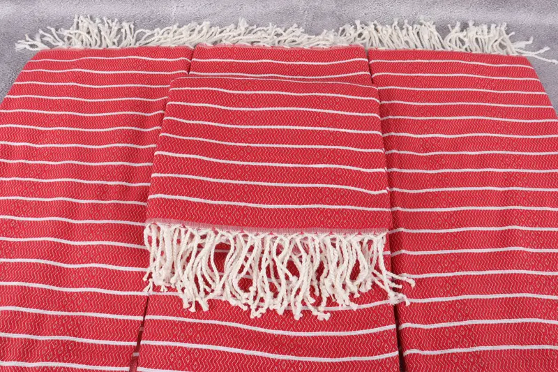 Friends Beach Towel, Wedding Gift, Custom Turkish Towel, Bridal Shower Gifts, Home Decor Gifts, 70x40 Cotton Striped Towel, Turkish bath towel - 4