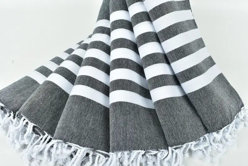 Bachelorette Party Gifts Bridesmaids, Turkish beach towel, Hammam Towel USA, 70x40 Cotton Striped Towel, Embroidery Towels, Yoga Towel, Custom Gift - 4