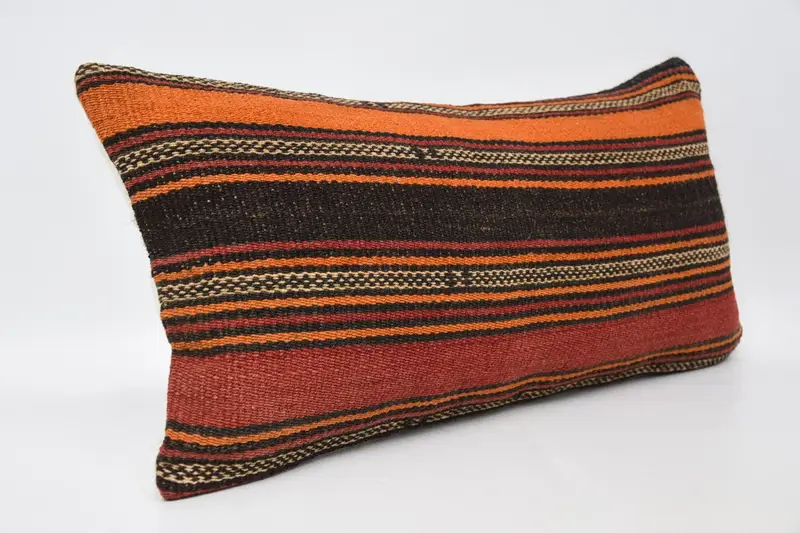 Ethnic Cushion Case, Luxury Cushion, Pillow for Couch, 12x24 Red Cushion Case, Pillow Case, Home Decor Pillow, Gift Pillow - 3