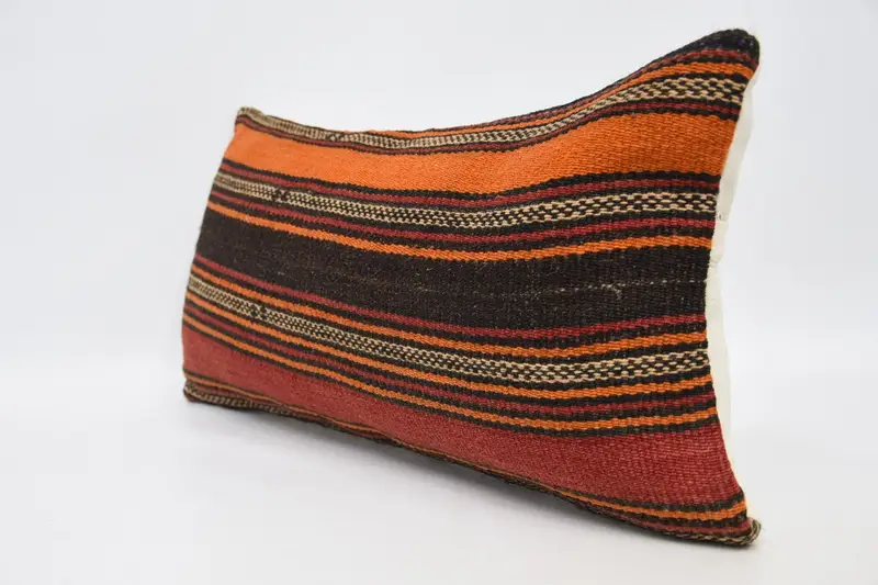 Ethnic Cushion Case, Luxury Cushion, Pillow for Couch, 12x24 Red Cushion Case, Pillow Case, Home Decor Pillow, Gift Pillow - 4