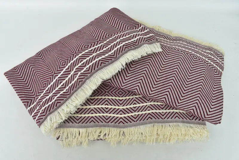 Tablecloth, Bachelor Party Favors, Bachelorette Gifts, 96x70 Cotton Diamond Towel, Monogram Beach Blanket, Woven Throw Blanket, Decorative Bedspread - 6