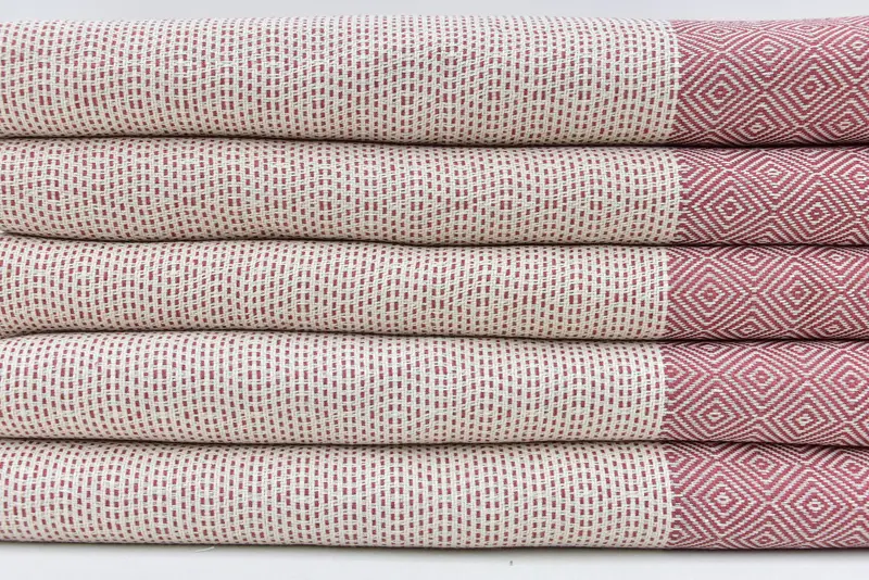 Wedding Anniversary Gift, Tablecloth, Memorial Gift, Throw Blanket, Halloween Bachelorette Party, 104x80 Cotton Diamond Towel, Woven Throw Blanket - 5