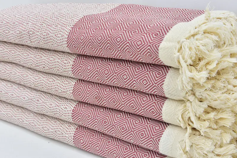 Wedding Anniversary Gift, Tablecloth, Memorial Gift, Throw Blanket, Halloween Bachelorette Party, 104x80 Cotton Diamond Towel, Woven Throw Blanket - 1