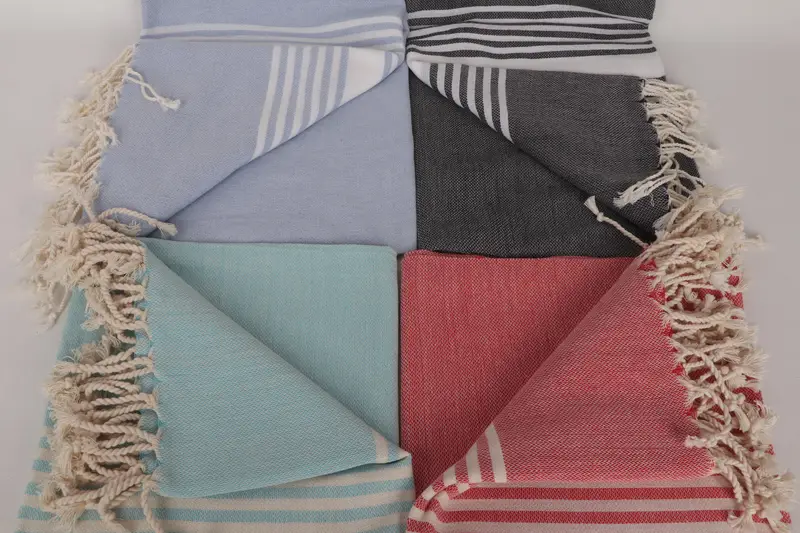 Custom Towel Beach, Gift For Coworker, Bachelor Bachelorette Party Favors, Summer Towel, Beach towel, 68x40 Cotton Striped Towel, Soft towel - 4