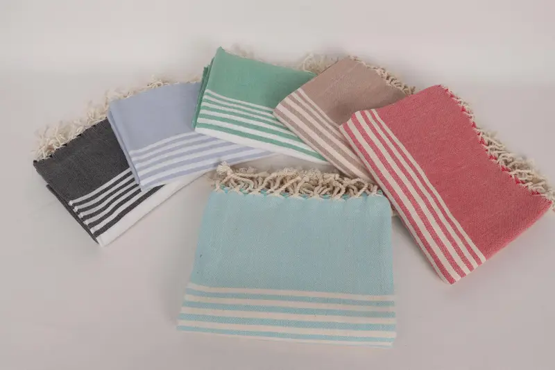 Custom Towel Beach, Gift For Coworker, Bachelor Bachelorette Party Favors, Summer Towel, Beach towel, 68x40 Cotton Striped Towel, Soft towel - 3