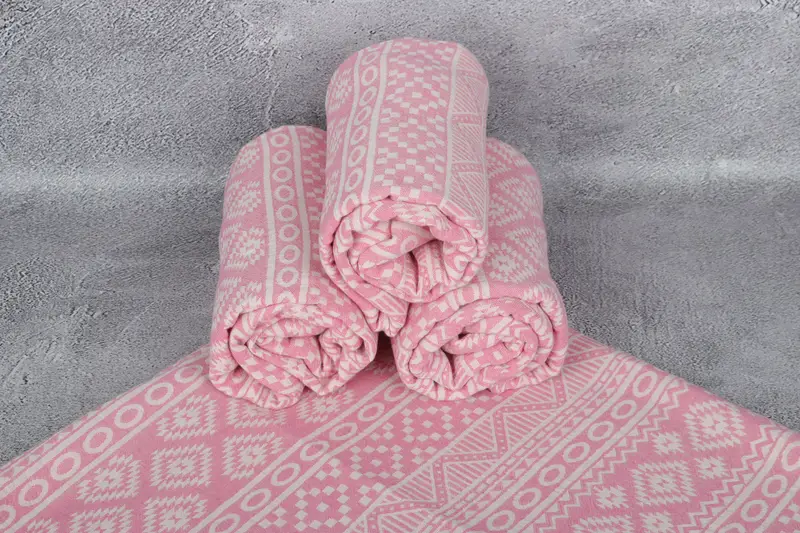 Turkish Towel Monogram, 68x36 Cotton Geometric Towel, Wedding For Favor, Yoga Towel, Summer Gift, Absorbent Turkish towel, Monogrammed Beach Towel - 8