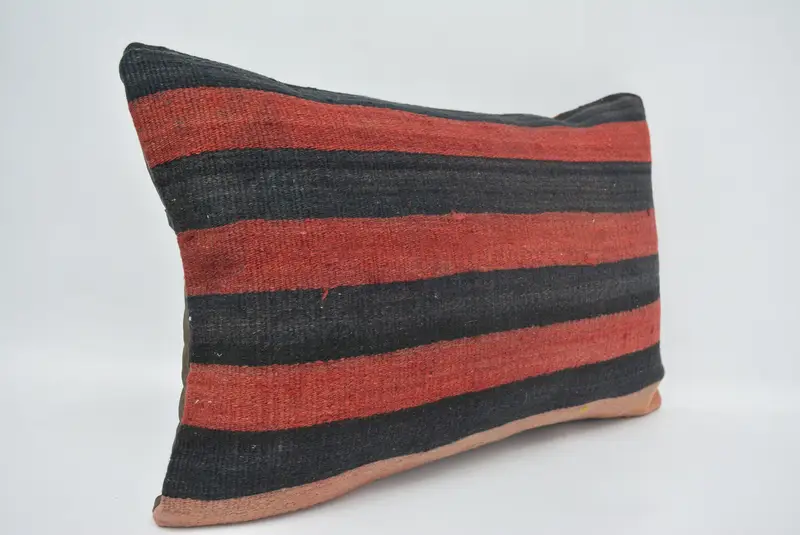 Garden Pillow, Neutral Cushion Case, Boho Pillow, Cushion Cover, 16x24 Red Pillow Cover, Bright Cushion, Interior Designer Pillow, Home Decor Pillow - 3