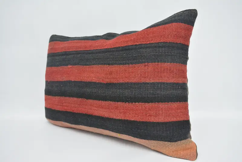 Garden Pillow, Neutral Cushion Case, Boho Pillow, Cushion Cover, 16x24 Red Pillow Cover, Bright Cushion, Interior Designer Pillow, Home Decor Pillow - 4