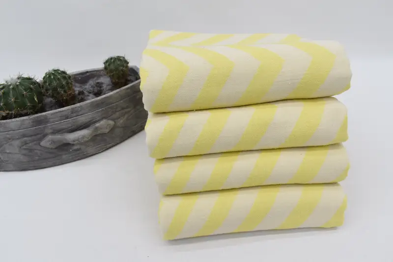 Turkish Towel Beach, Quick-dry peshtemal, Bachelorette Gifts, Embroidered Beach Towel, Bachelorette Party Favor, 70x40 Cotton Zigzag Design Towel - 7