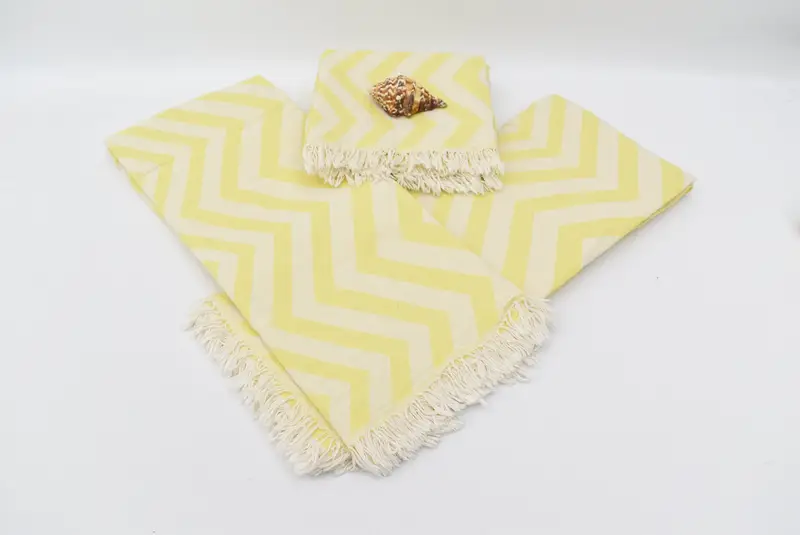 Turkish Towel Beach, Quick-dry peshtemal, Bachelorette Gifts, Embroidered Beach Towel, Bachelorette Party Favor, 70x40 Cotton Zigzag Design Towel - 8
