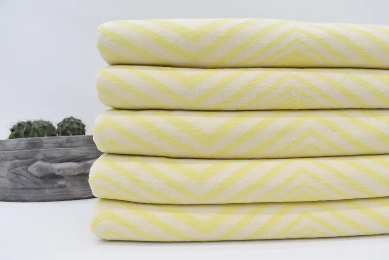 Turkish Towel Beach, Quick-dry peshtemal, Bachelorette Gifts, Embroidered Beach Towel, Bachelorette Party Favor, 70x40 Cotton Zigzag Design Towel - 2