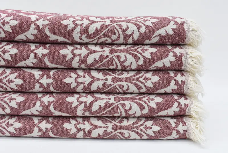 68x36 Baumwoll-Barock-Handtuch, maßgeschneiderte Hochzeitsgeschenke, türkisches Badetuch, einzigartiges türkisches Handtuch mit maßgeschneiderten Stickereien, sandfreies Handtuch, Oma Geschenk