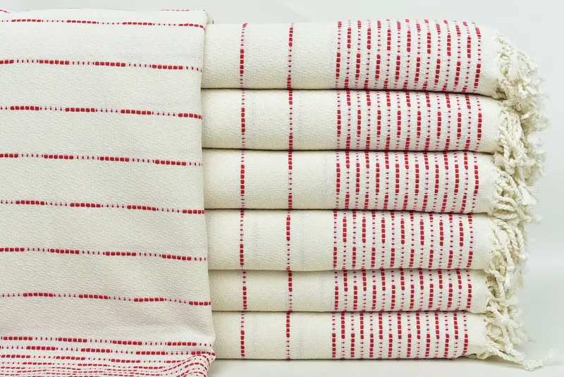 70x38 Cotton Striped Design Towel, Quick-dry towel, Bridesmaid Gifts, Turkish bath towel for spa, Bridal Party Gifts, Bachelor Towel, Fouta towel - 1