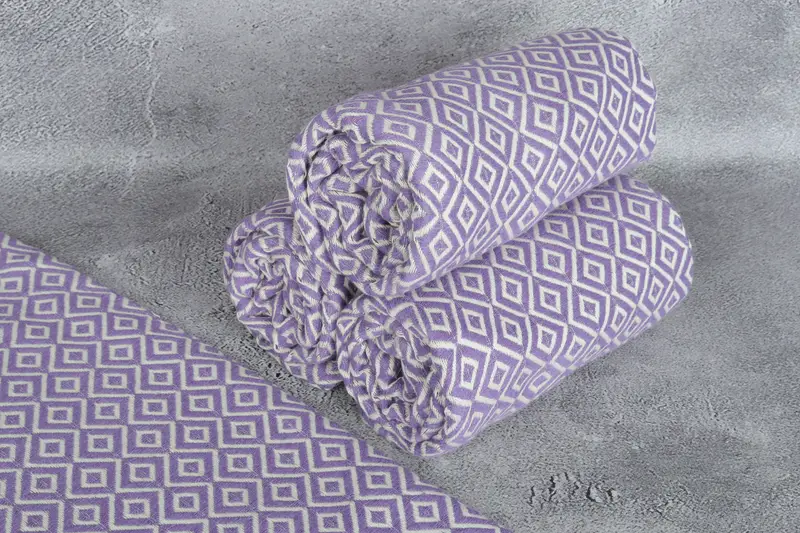 Sand-free towel, Hammam towel, Bridesmaid Gifts, Guest Towel, Bachelorette Favor, Custom Towel Beach, Custom Name Towel, 70x40 Cotton Diamond Towel - 8