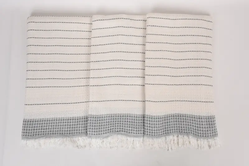 Hammam Towel USA, Best Beach Towel, Monogrammed Beach Towel, Memorial Gift, Gift For Him, 70x40 Cotton Waffle Towel, Eco-Friendly Turkish Towel - 7