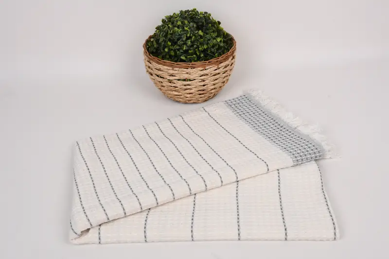 Hammam Towel USA, Best Beach Towel, Monogrammed Beach Towel, Memorial Gift, Gift For Him, 70x40 Cotton Waffle Towel, Eco-Friendly Turkish Towel - 4