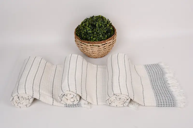 Hammam Towel USA, Best Beach Towel, Monogrammed Beach Towel, Memorial Gift, Gift For Him, 70x40 Cotton Waffle Towel, Eco-Friendly Turkish Towel - 8