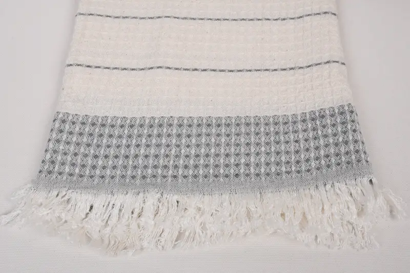 Hammam Towel USA, Best Beach Towel, Monogrammed Beach Towel, Memorial Gift, Gift For Him, 70x40 Cotton Waffle Towel, Eco-Friendly Turkish Towel - 3