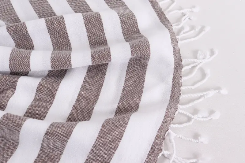 Custom Hand Towel, Home Decor Gifts, Bachelorette Party Favors, 44x20 Cotton Striped Towel, Turkish Tea Towel, Summer Towel, Wedding Favors - 8