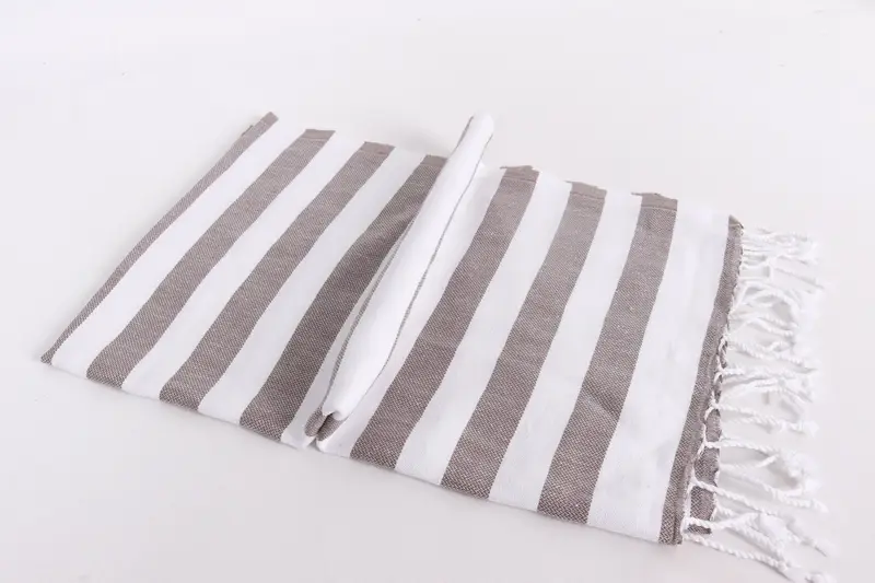Custom Hand Towel, Home Decor Gifts, Bachelorette Party Favors, 44x20 Cotton Striped Towel, Turkish Tea Towel, Summer Towel, Wedding Favors - 6