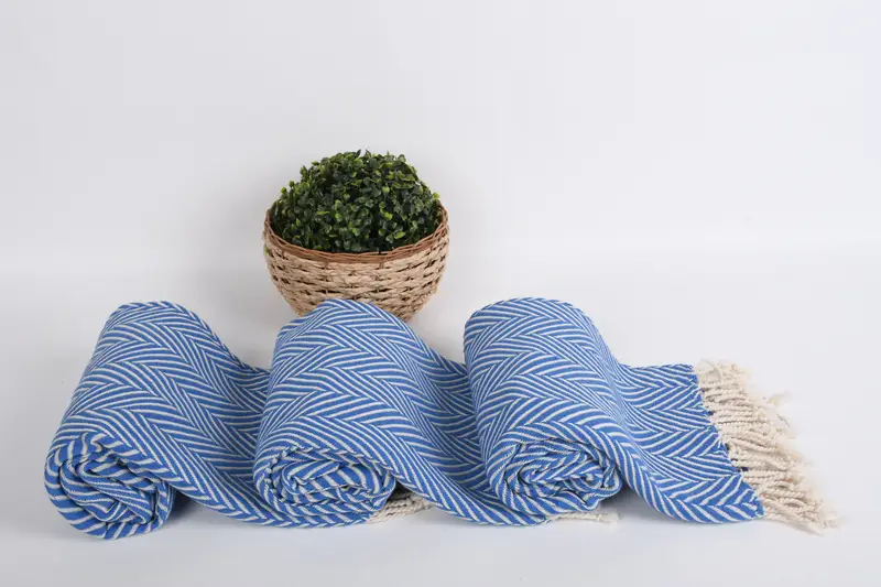70x40 Cotton Striped Towel, Absorbent towel, Personalized Bridesmaid Beach Towel, Beach Towel Gift, Boyfriend Christmas Gift, Turkish hand towel - 8
