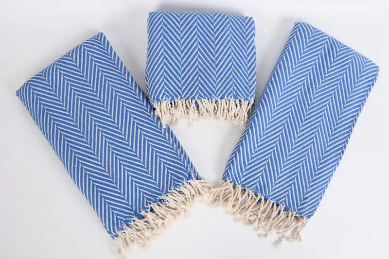 70x40 Cotton Striped Towel, Absorbent towel, Personalized Bridesmaid Beach Towel, Beach Towel Gift, Boyfriend Christmas Gift, Turkish hand towel - 6