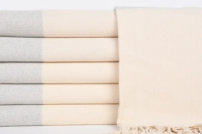 Lightweight Turkish towel, 70x36 Cotton Zig zag Towel, Turkish Towel Beach, Mexico Bachelorette Party Gifts, Engagement Gift, Fouta towel - 1