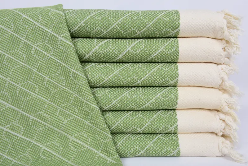 Kitchen Towel, Bachelorette Party Gifts For Bride, Travel Towel, 36x18 Cotton Geometric Towel, Employee Gifts, Personalized Gifts, Turkish Tea Towel - 1