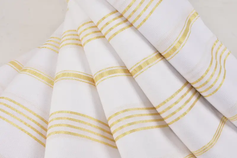 70x40 Cotton Striped Towel, Gift For Him, Scarf Towel, Bridesmaid Gift Towel, Home Decor Towel, Yoga Towel, Peshtemal Towel, Peshtemal Towel USA - 5