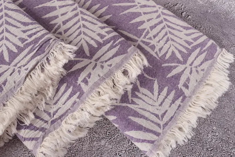 Bridesmaid Gift, Scarf Towel, Bachelor Bachelorette Party Favors, Gift For Best Friend, Bridesmaid Gift Towel, 64x40 Cotton Floral Patterned Towel - 5