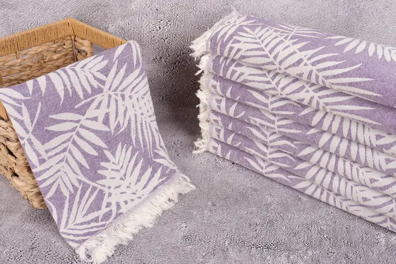 Bridesmaid Gift, Scarf Towel, Bachelor Bachelorette Party Favors, Gift For Best Friend, Bridesmaid Gift Towel, 64x40 Cotton Floral Patterned Towel - 3