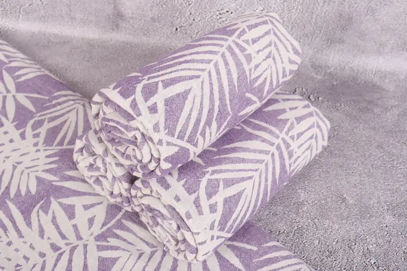 Bridesmaid Gift, Scarf Towel, Bachelor Bachelorette Party Favors, Gift For Best Friend, Bridesmaid Gift Towel, 64x40 Cotton Floral Patterned Towel - 7