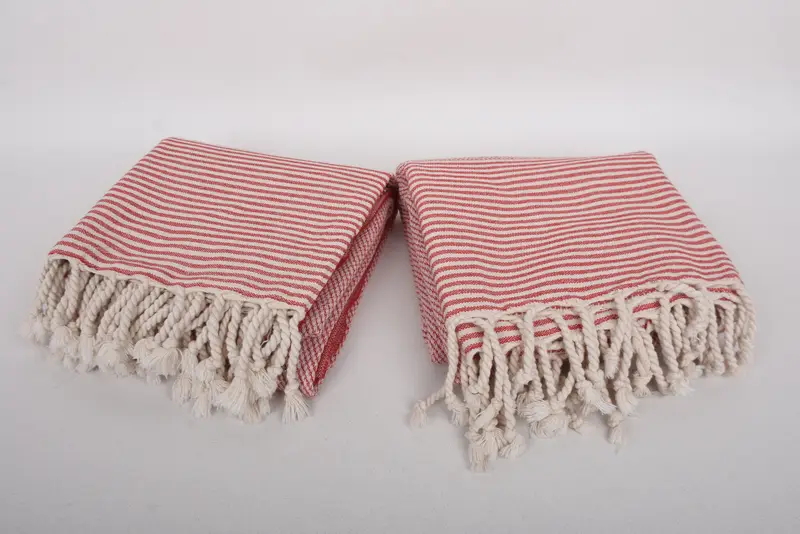 Bestes Freund Geschenk, türkisches Badetuch für Spa, Hochzeitsduschengeschenk, Sommertuch, 70x36 Baumwollstreifentuch, monogrammiertes Strandtuch, Fouta -Handtuch - 6