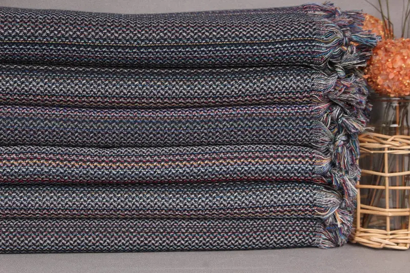 Fouta towel, Beach towel, 70x36 Cotton Herringbone Towel, Turkish Bath Towel USA, Bachelorette Favor, Personalized Towel, Best Friend Wedding Gift - 3
