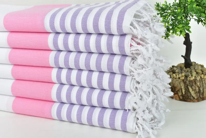 Bridesmaid Gifts, Customized Towels, 70x40 Cotton Striped Towel, Gym Towel, Gift For The Home Decor, Organic Turkish towel, Bachelorette Party Gift - 3