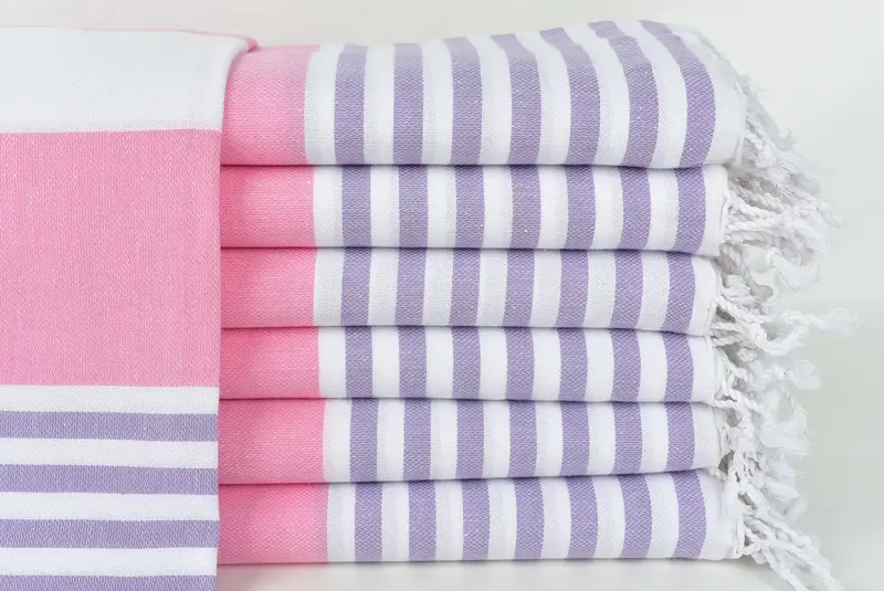 Bridesmaid Gifts, Customized Towels, 70x40 Cotton Striped Towel, Gym Towel, Gift For The Home Decor, Organic Turkish towel, Bachelorette Party Gift - 1