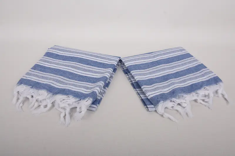 Bridesmaid Gift Towel, Organic Towel, Quick-dry towel, 70x40 Cotton Striped Towel, Valentines Day Gift For Him, Organic Turkish towel - 6
