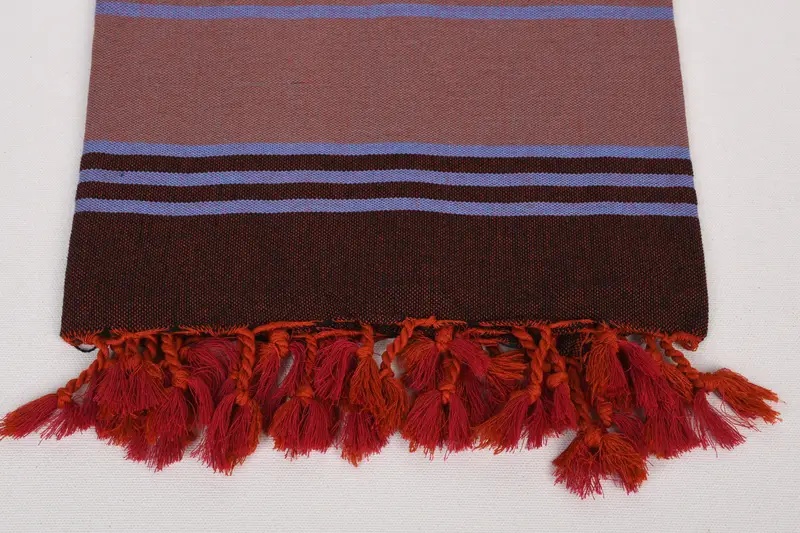 Personalized Beach Towel, 68x40 Cotton Striped Towel, Best Friend Gift Ideas, Best Beach Towel, Personalized Turkish Towel, Handwoven Turkish Towel - 3