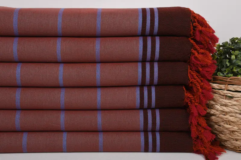 Personalized Beach Towel, 68x40 Cotton Striped Towel, Best Friend Gift Ideas, Best Beach Towel, Personalized Turkish Towel, Handwoven Turkish Towel - 2