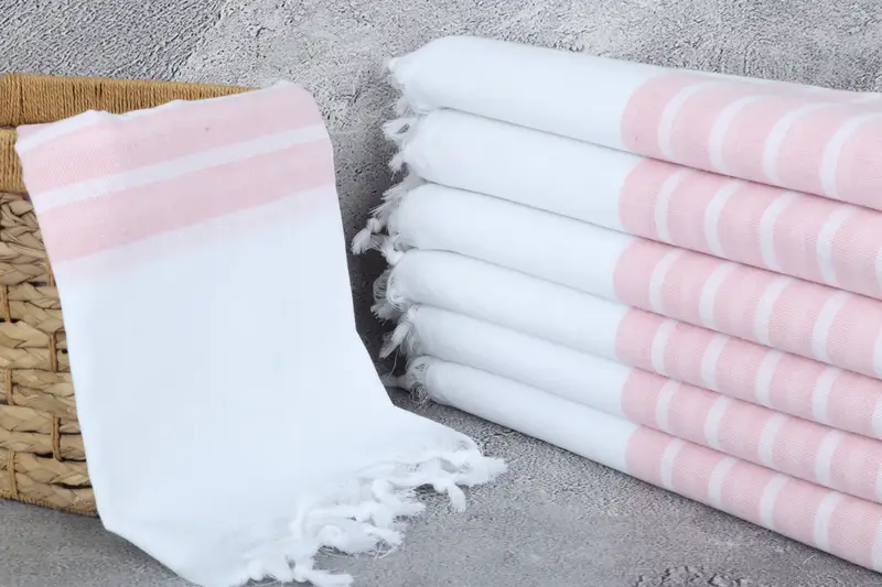 Birthday Gift, 70x40 Cotton Striped Towel, Bachelor Gifts, Custom Name Towel, Bachelorette Party Gifts, Bachelorette Party Gifts Bridesmaids - 3