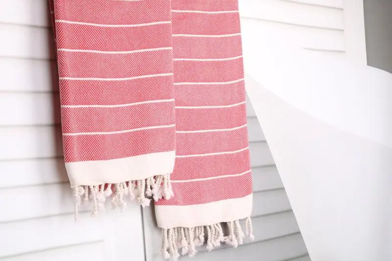 Spa Gift, 70x40 Cotton Herringbone Towel, Best Beach Towel, Personalized Gift, Eco-friendly Turkish peshtemal towel, Summer Gift, Wedding Towel - 8