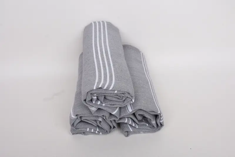 Personalized Wedding Gift For Couple, Holiday Towel, Personalized Gift, 76x40 Cotton Striped Towel, Wedding Favors, Personalized Wedding Gift - 8