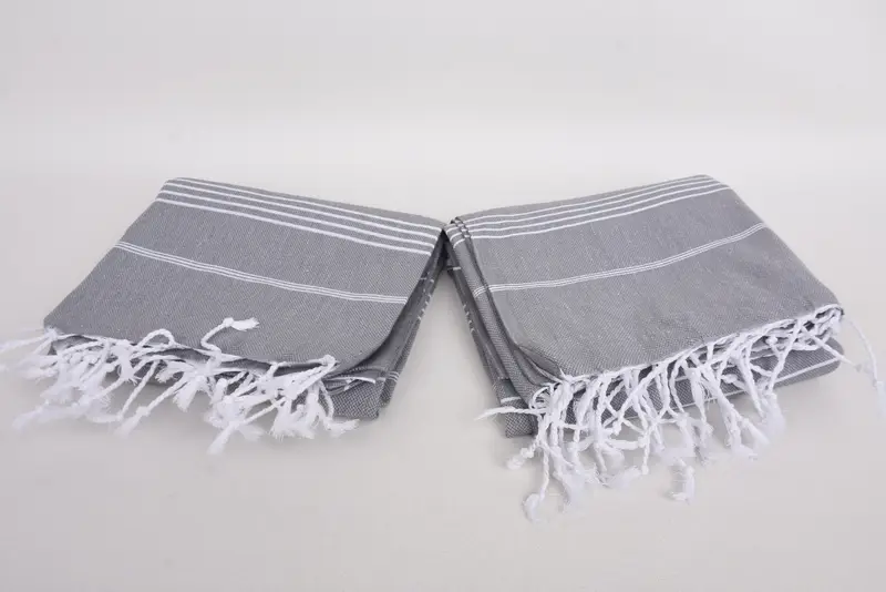Personalized Wedding Gift For Couple, Holiday Towel, Personalized Gift, 76x40 Cotton Striped Towel, Wedding Favors, Personalized Wedding Gift - 5