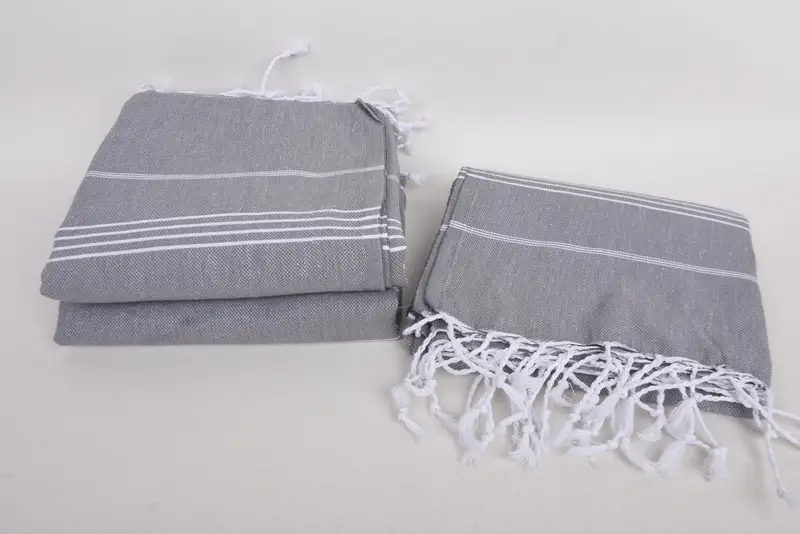 Personalized Wedding Gift For Couple, Holiday Towel, Personalized Gift, 76x40 Cotton Striped Towel, Wedding Favors, Personalized Wedding Gift - 6